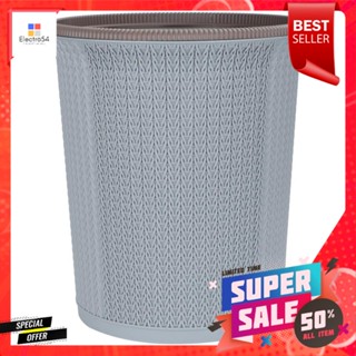 ถังขยะกลม ACCO MARTHA ขนาด 10L สีเทาROUND DUSTBIN ACCO MARTHA 10L GRAY