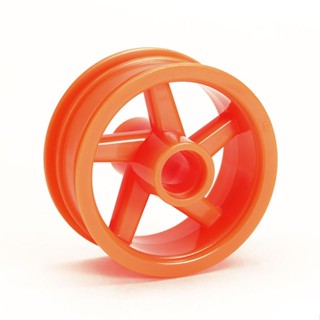 TAMIYA 54914 T3-01 FRONT WHEEL (FLUORESCENT ORANGE)