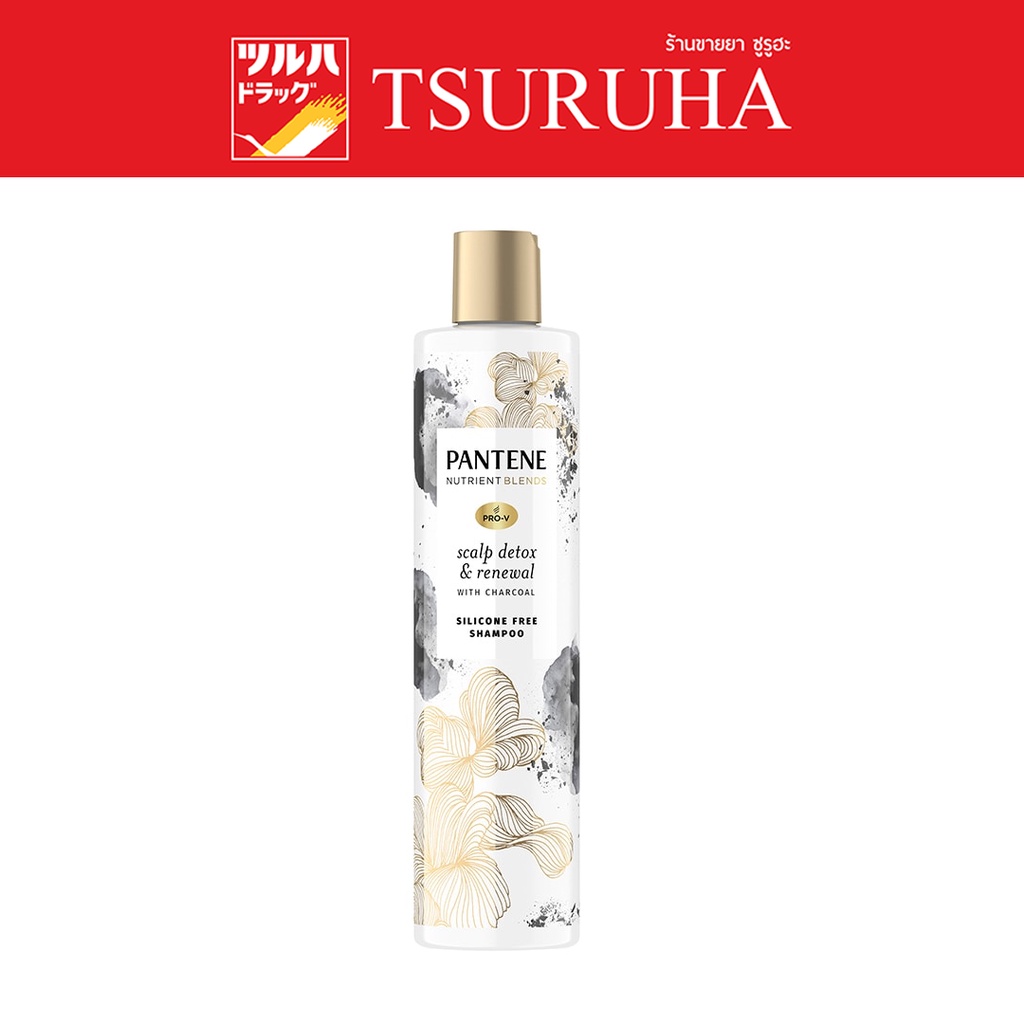 แพนทีน แชมพู นิวเทรียนท์เบลนสคาร์ปดีทอกซ์แอนด์รีนิววัล 270มล/Pantene Nutrient Blends Scalp Detox&Renewal Shampoo 270ml