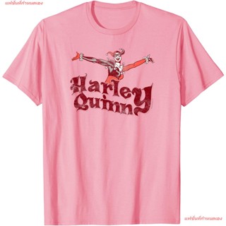 แฟชั่นที่กำหนดเอง Harley Quinn Harley Hop Vintage T-Shirt เดอะ ซุยไซด์ สควอด เสื้อยืดพิมลาย cotton คอกลม  เสื้อยืดลายฮิต