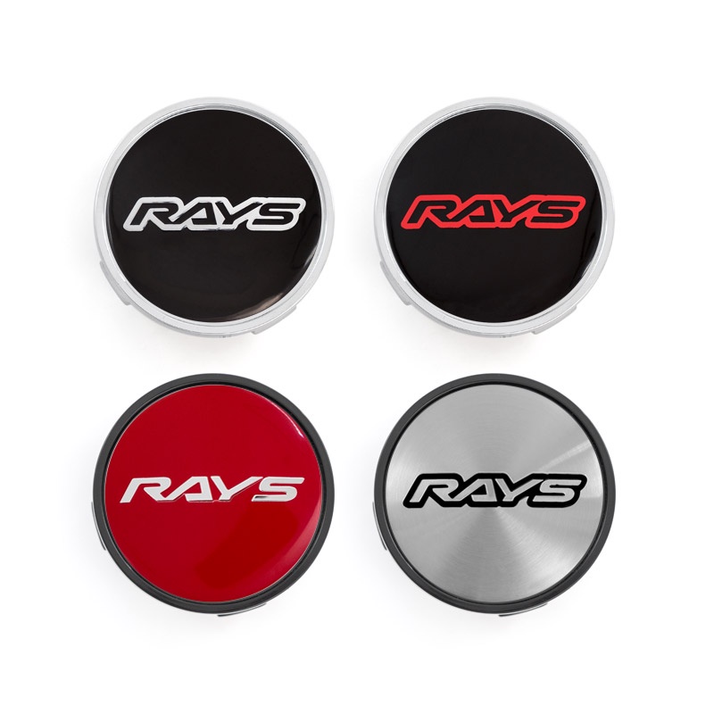 4 ชิ้น/ล็อต 62 มม.RAYS ฝาครอบดุมล้อฝาครอบสไตล์ Hard สวมใส่เปลี่ยนฝาครอบกันฝุ่นรถอุปกรณ์เสริมรถ Hub
