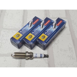 หัวเทียน Nissan March K13 ( 2010 - 2021 ) รุ่น 1.2 ชุด 3 หัว ชนิดแพลทตินัม / Platinum Spark Plug Hella PNF9RC-11