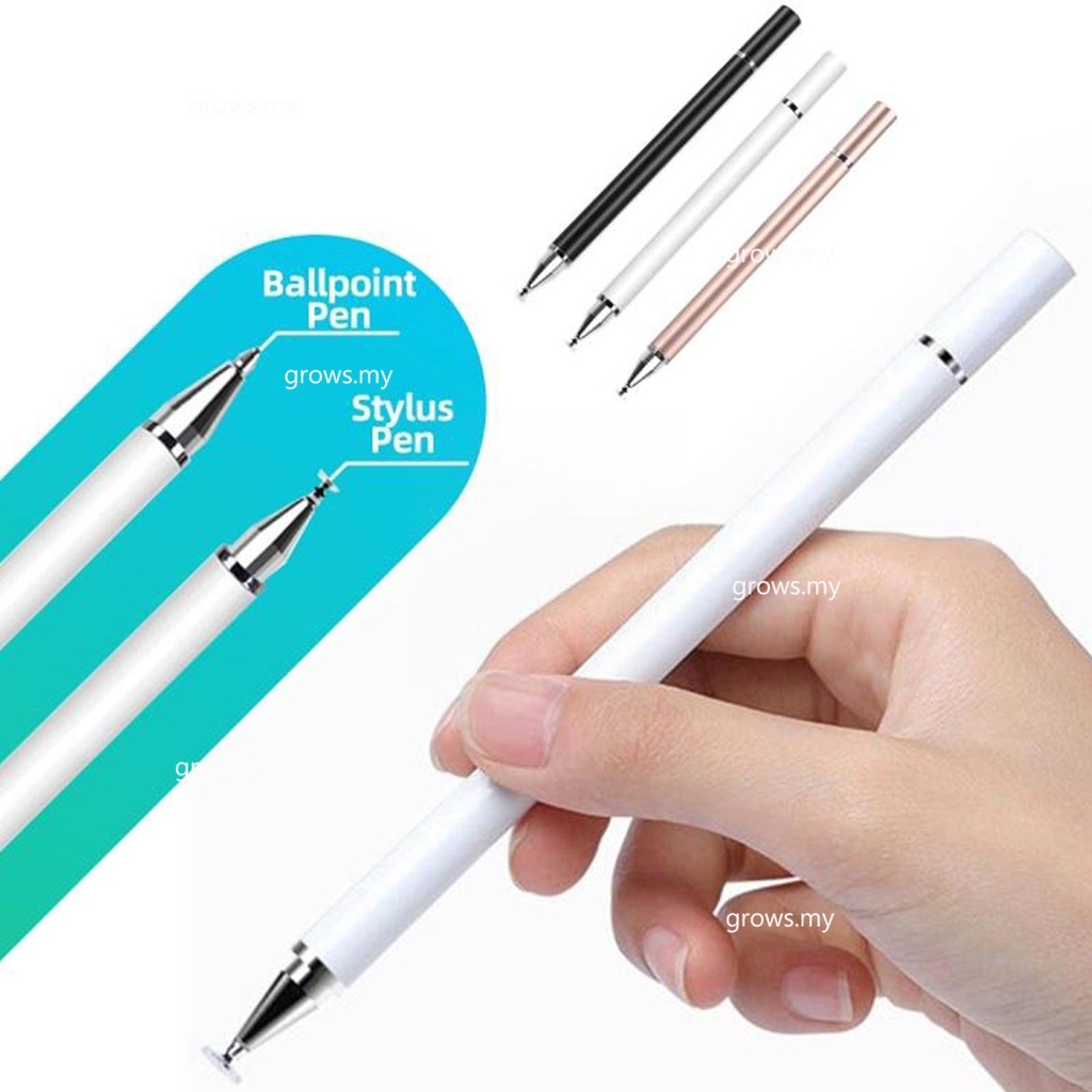 2 in 1 ปากกาสไตลัส Samsung Galaxy Tab A 8.0 2019 T290 T295 Tab A7 Lite 8.7 วาดภาพ แท็บเล็ต หน้าจอ ตัวเก็บประจุ ปากกาสัมผัส สากล