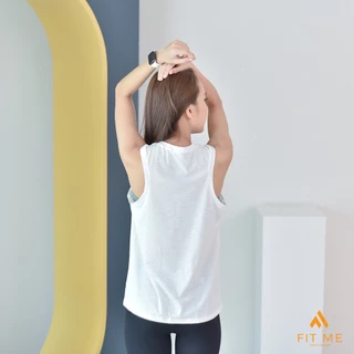 Classic Tank เสื้อกล้ามออกกำลังกาย ผู้หญิง คลุมบรา แขนกุด ผ้าโปร่งแห้งไว ใส่ออกกำลังกาย เล่นโยคะ FitMeSportswear