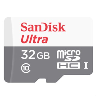 32GB Micro SD Card (ไมโครเอสดีการ์ด) SANDISK ULTRA GN3MN (100MB) SDHC CLASS 10 (7Y) ของแท้