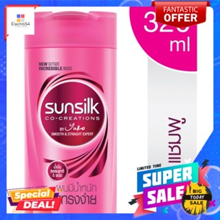 🔥The Best!! ซันซิล แชมพู สูตรผมมีน้ำหนัก จัดทรงง่าย 320มล. Sunsilk Smooth &amp; Manageable Shampoo 320ml