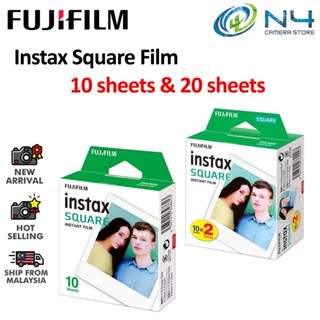 Fujifilm Instax ฟิล์มทรงสี่เหลี่ยม สําหรับเครื่องพิมพ์ SP3 Model- SQ10 SQ20 SQ1 SQ6