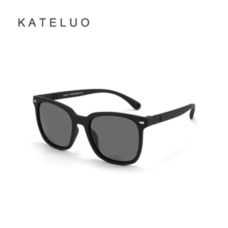 Kateluo แว่นตากันแดด เลนส์โพลาไรซ์ UV400 สไตล์วินเทจ คลาสสิก แฟชั่น สําหรับเด็กผู้ชาย เด็กผู้หญิง S8313