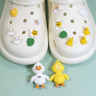 Croc Jibz ชุดจี้รูปเป็ด สําหรับตกแต่งรองเท้า DIY