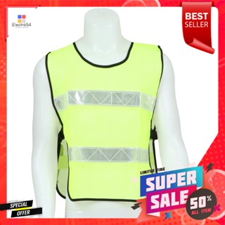 เสื้อจราจร YAMADA GR-6045 2 เเถบHIGH VISIBILITY REFLECTIVE SAFETY VEST YAMADA GR-6045