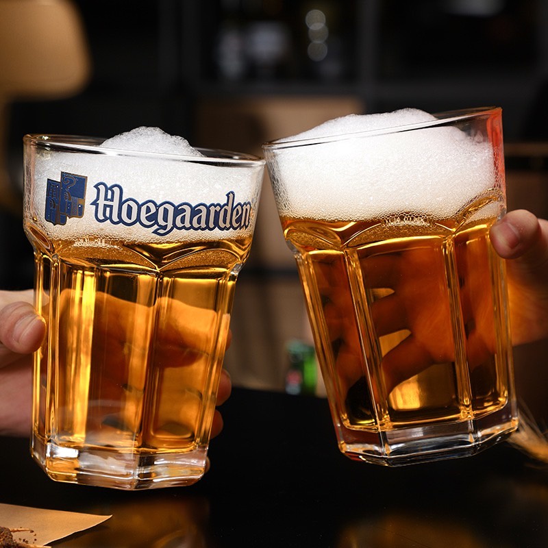 DT01-32 แก้วเบียร์ Hoegaarden 470ml. [1] G2-1