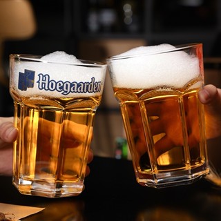 DT01-32 แก้วเบียร์ Hoegaarden 470ml. H7-3