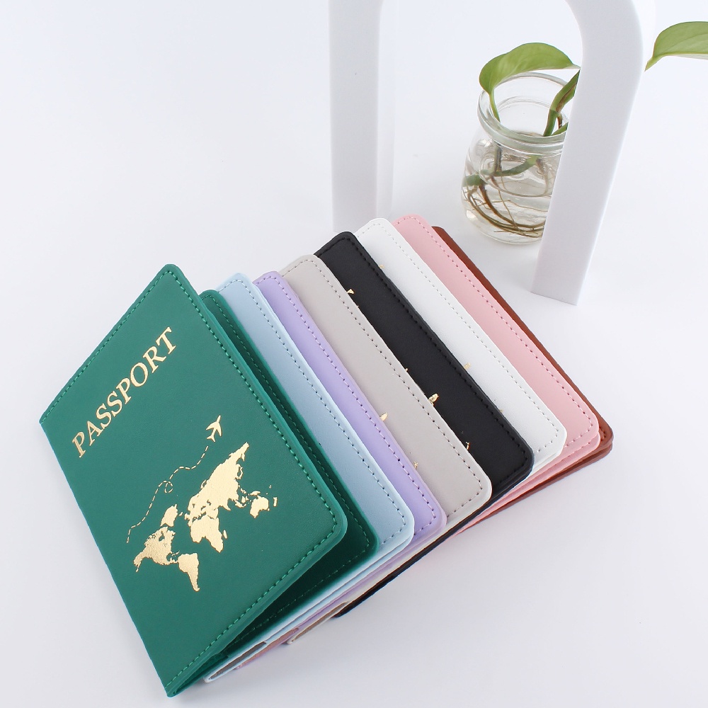 ปกใส่พาสปอร์ต ปกหนังสือเดินทาง Passport สมุดใส่พาสปอร์ต กระเป๋าหนังใส่พาสปอร์ตหนังสือเดินทาง WAKU รุ่น C-125C