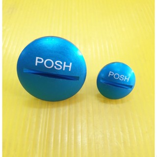 น๊อตจานไฟ posh (สีฟ้า) wave ทุกรุ่น น็อตจานไฟ posh wave ราคาต่อคู่