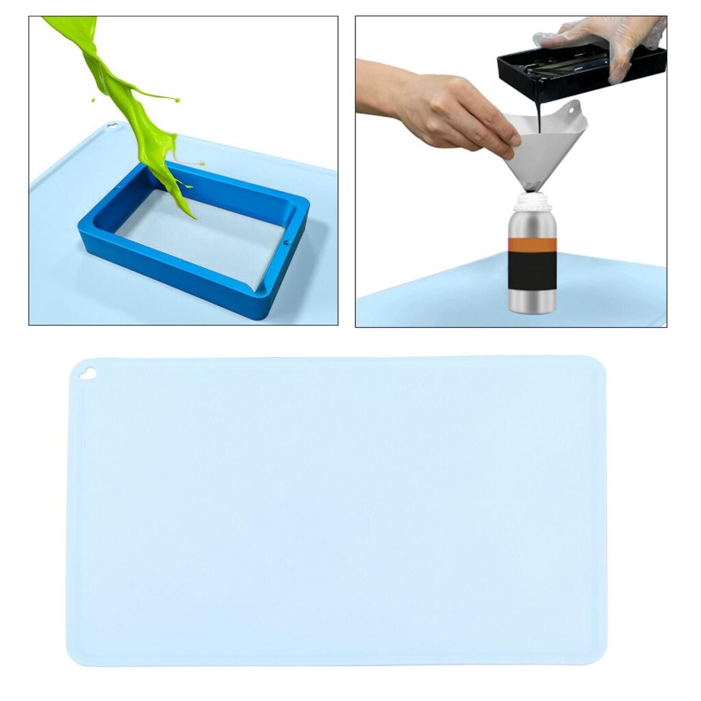 3D Tool Silicone Slap Mat 410x310mm แผ่นวางอุปกรณ์เปื้อนน้ำยาเรซิ่น ราคา ถูกที่สุด ดีลบีเคเค แกลเลอรีภาพที่ 2
