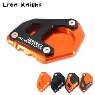 For 1050 1090 1190 1090 1290 Adventure ADV Motorcycle CNC Kickstand Foot Side Stand Extension Support Plate Pad whith lo