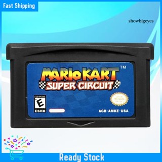 ♛❧【Ready Stock】GBA--Mario Kart Super Circuit Video Game Cartridge Card for Nintendo GameBoy Advance