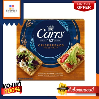 (Best before0 24/09/22) Carrs Crispbreads Mixed Grain 190g คาร์สแครกเกอร์ผสมธัญพืช190 กรัม