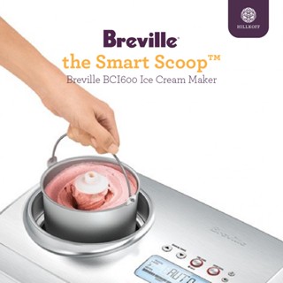 Hillkoff : เครื่องทำไอศครีม Breville BCI600 + ผง Mug Ice cream ขนาด 1 กิโลกรัม 1 ถุง