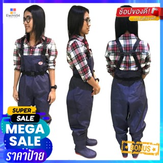 ชุดกันน้ำ FITT เบอร์ 42 สีน้ำเงินWATERPROOF SUIT FITT SIZE 42 NAVY