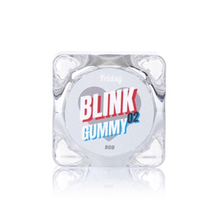 Blink Gummy Gel กัมมี่เจล​กากเพชร​ 02 Snow สีขาวมุก​  ( โพลีเจล)