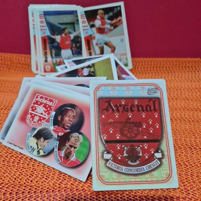 การ์ดฟุตบอลทีมอาร์เซนอล ARSENAL  1997-1998  Futera Fans Collection F. C Trading Card เบอร์ 2-67  การ