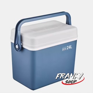 กล่องเก็บความเย็นแบบแข็งขนาด 24 ลิตร กล่องเก็บความเย็น Camping Rigid Cooler 24 L Cool Preserved for 13 Hours