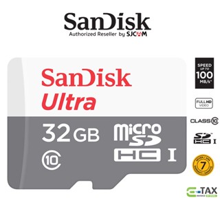 แหล่งขายและราคาSandisk Micro SD Card SDHC Ultra Class10 32GB อ่าน100MB/S (SDSQUNR-032G-GN3MN) เมมโมรี่ แซนดิส โทรศัพท์ แท็ปเล็ต Android TF cardอาจถูกใจคุณ