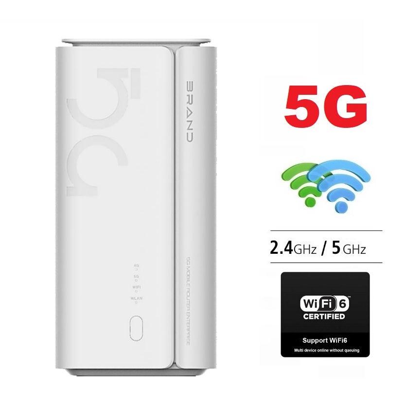 5G Router PRO 2 เราเตอร์ ใส่ซิม รองรับ 3CA 5G 4G 3G AIS,DTAC,TRUE,NT, Indoor and Outdoor WiFi-6 Home High-Performance