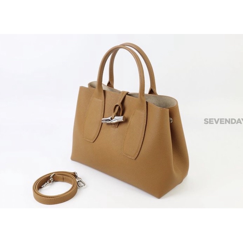 🔥 Sale :  13,990 Baht 🔥 #CS220903457     [ Used once ** ]  L O N G C H A M P – Roseau top M. (2022)