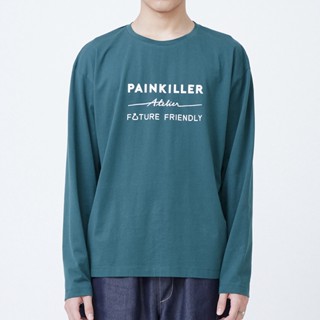 PAINKILLER เพนคิลเลอร์ เสื้อยืด เสื้อแขนยาว เสื้อผ้าผู้ชาย / FUTURE FRIENDLY PK LS T-SHIRT / รุ่น 06-0-0200 (FF01)