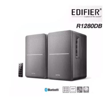 Edifier R1280DB ลำโพงบลูทูธ Optical ลำโพง 2.0 เสียงดีขั้นเทพ รับประกันศูนย์ Edifier 1 ปี