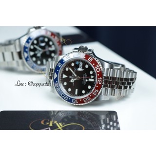 Rolex GMT Pepsi 40 mm. ceramic bezel Automatic swiss movement