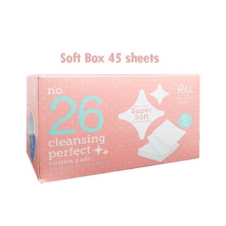 Rii no.26 Soft Box Cleansing Perfect 45 แผ่น