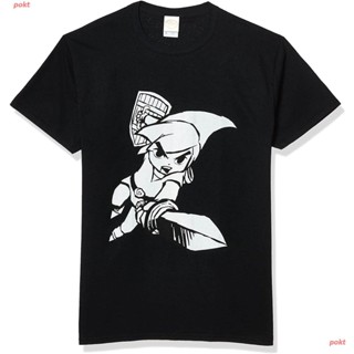 pokt เสื้อยืดยอดนิยม Nintendo Mens The Wind Waker T-Shirt Popular T-shirts