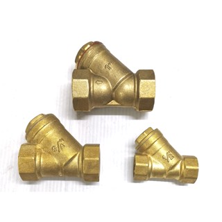 วายสเตรนเนอร์ทองเหลือง 1/2" - ​1.5" วายสแตรนเนอร์ วายสเตรนเนอร์