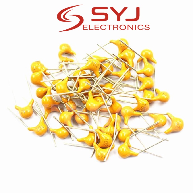 100 ชิ้น 50 โวลต์เสาหินเซรามิคตัวเก็บประจุ 10PF ~ 10UF 22PF 47NF 220NF 1NF 4.7UF 1UF 100NF 330NF 0.1UF 102 104 105 106 103