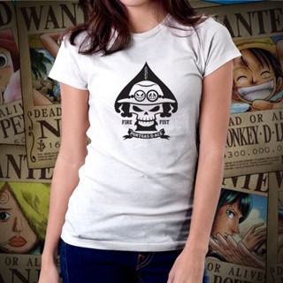 เสื้อวินเทจผญ เสื้อสาวอวบ อะนิเมะชิ้นเดียวลิง D Luffy Tshirt สําหรับผู้หญิง 03 MPt เสื้อคู่รัก Tee