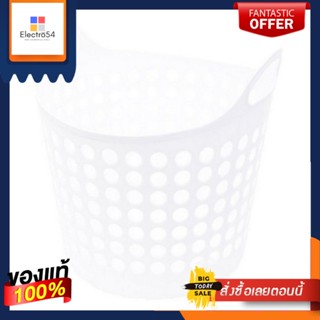 ตะกร้าผ้ากลม PIONEER 86100014 ขาวRound cloth basket PIONEER 86100014 white