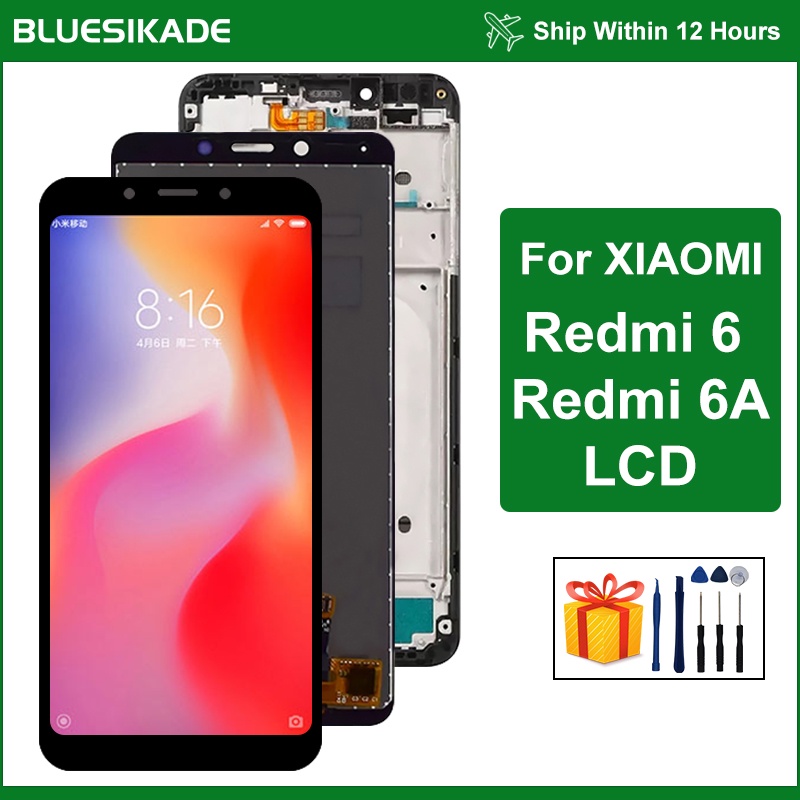 5.45" For Xiaomi Redmi 6 LCD Display Touch Screen For Xiaomi Redmi 6A LCD M1804C3CG M1804C3CH Digiti