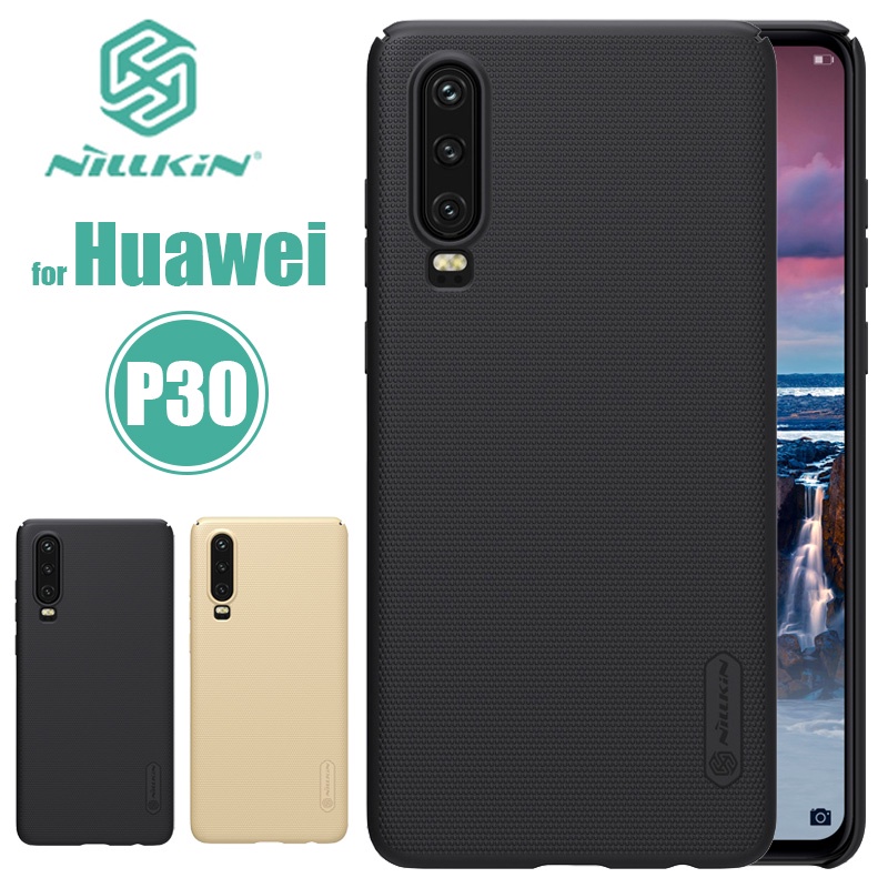 Huawei P30 P20 Pro Case Nillkin Super Frosted Shield Hard PC Back Cover Phone Case Ultra-thin for Hu