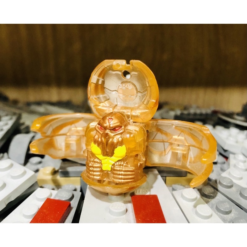 Bakugan Battle Brawlers B1 Tan Subterra Translucent REAPER Very Rare #บาคุกัน