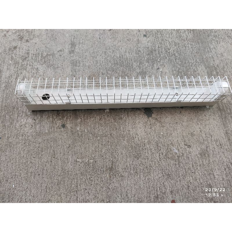 โคมหน้าตะแกรงลวด 1x18W (1*9w Led）ขาสปริง (ยาว60ซม.)