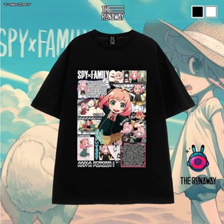 Spy x Family Tshirt Bond Forger shirts Girls Kawaii Cartoon Tees Anya Graphic Tees shirt 100% cotton