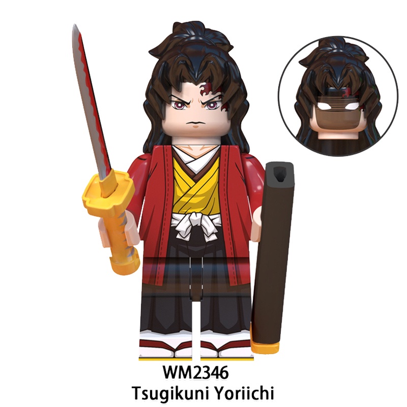 ฟิกเกอร์ Tsugikuni Yoriichi Kisatsutai Demon Slayer ของเล่นสําหรับเด็ก
