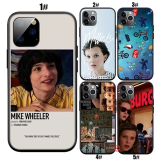 เคสนิ่ม ลาย Eleven Stranger Things DI8 สําหรับ iPhone 5 5S 6 6S 7 8 11 Pro Max Plus SE XR