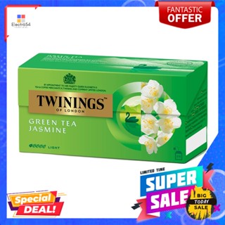 ทไวนิงส์ชาจัสมินกรีนที 1.8กรัมX25ซองTWININGS JASMINE GREEN TEA 1.8G.X25S.