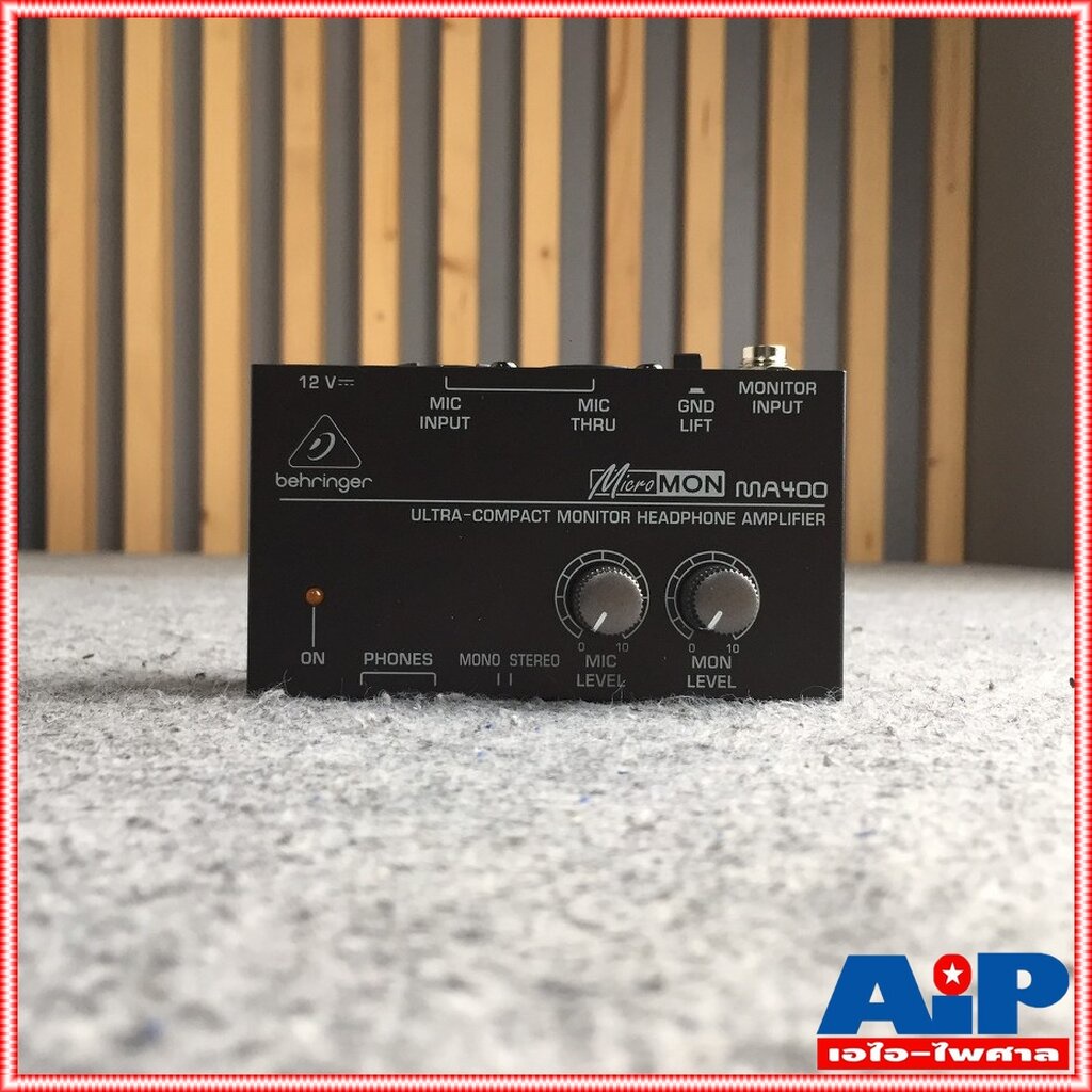 BEHRINGER MA400 Monitor Headphone Amp MA 400 MA-400 เครื่องขยายสัญญาณหูฟัง แอมป์หูฟัง พร้อมอแด๊บเตอร