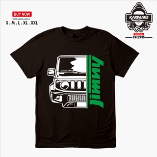 Tee เสื้อทหาร - อะนิเมะทางกฎหมายเสื้อยืดที / ซูซูกิรถ ALL NEW JIMNY FV เสื้อยืดยานยนต์ - Karimake