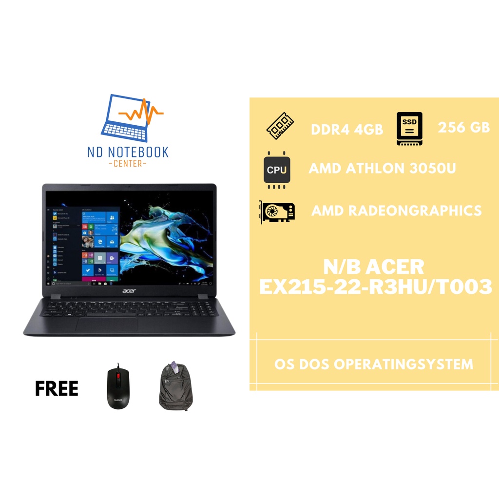 Notebook Acer Extensa EX215-22-R3HU/T003